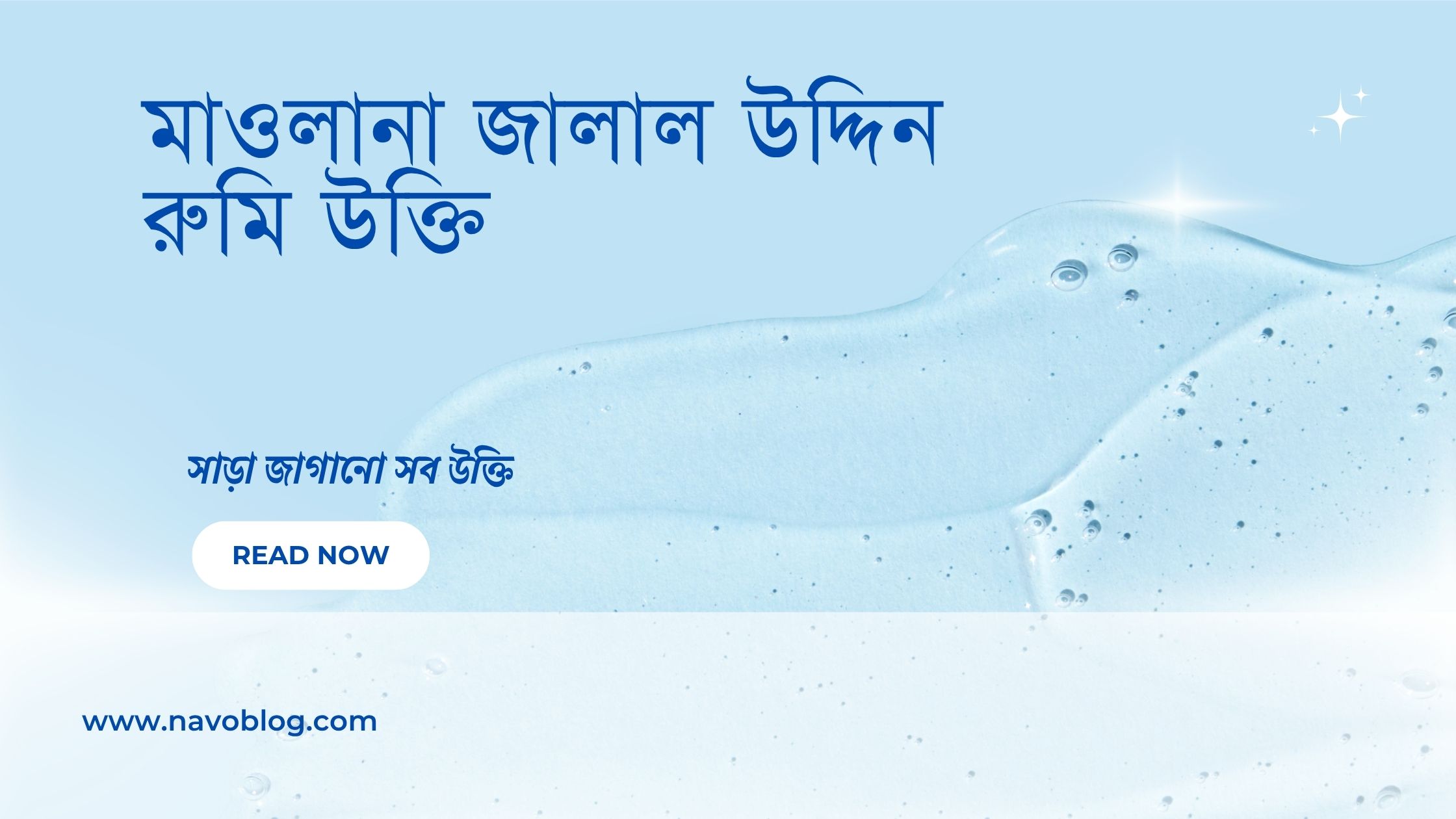 মাওলানা জালাল উদ্দিন রুমি উক্তি