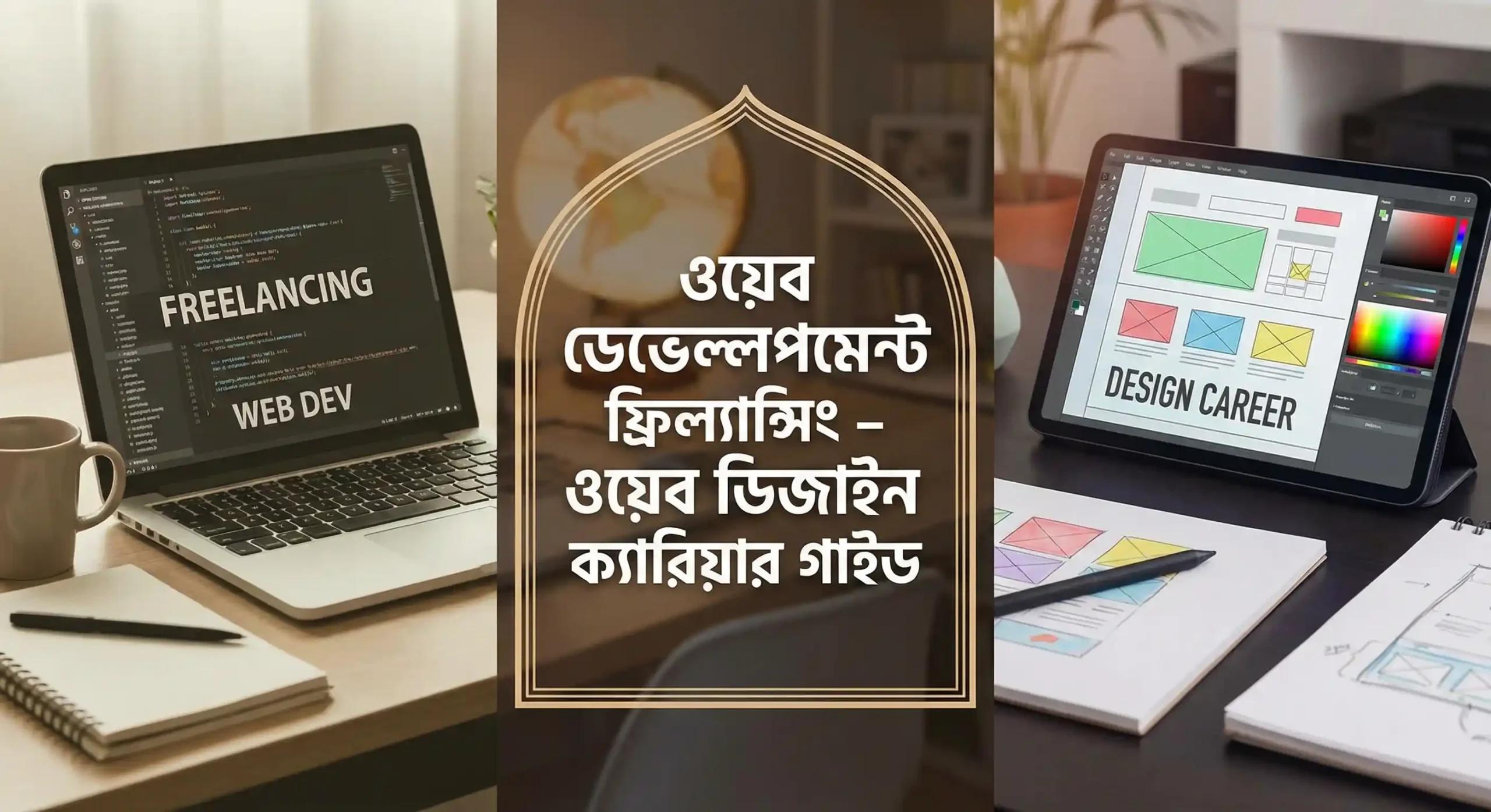 ওয়েব ডেভেলপমেন্ট ফ্রিল্যান্সিং – ওয়েব ডিজাইন ক্যারিয়ার গাইড