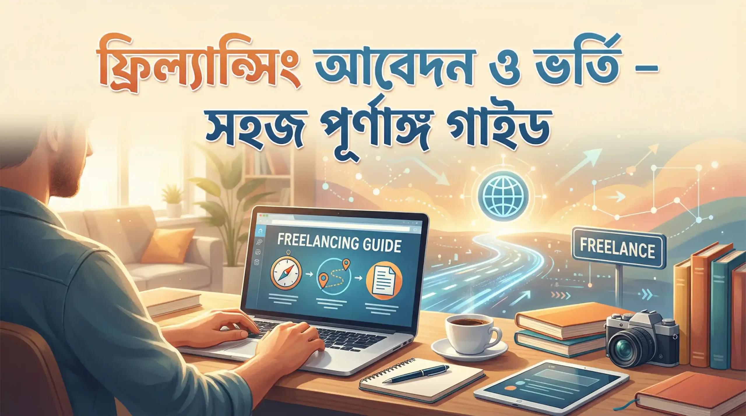 ফ্রিল্যান্সিং আবেদন ও ভর্তি – সহজ পূর্ণাঙ্গ গাইড
