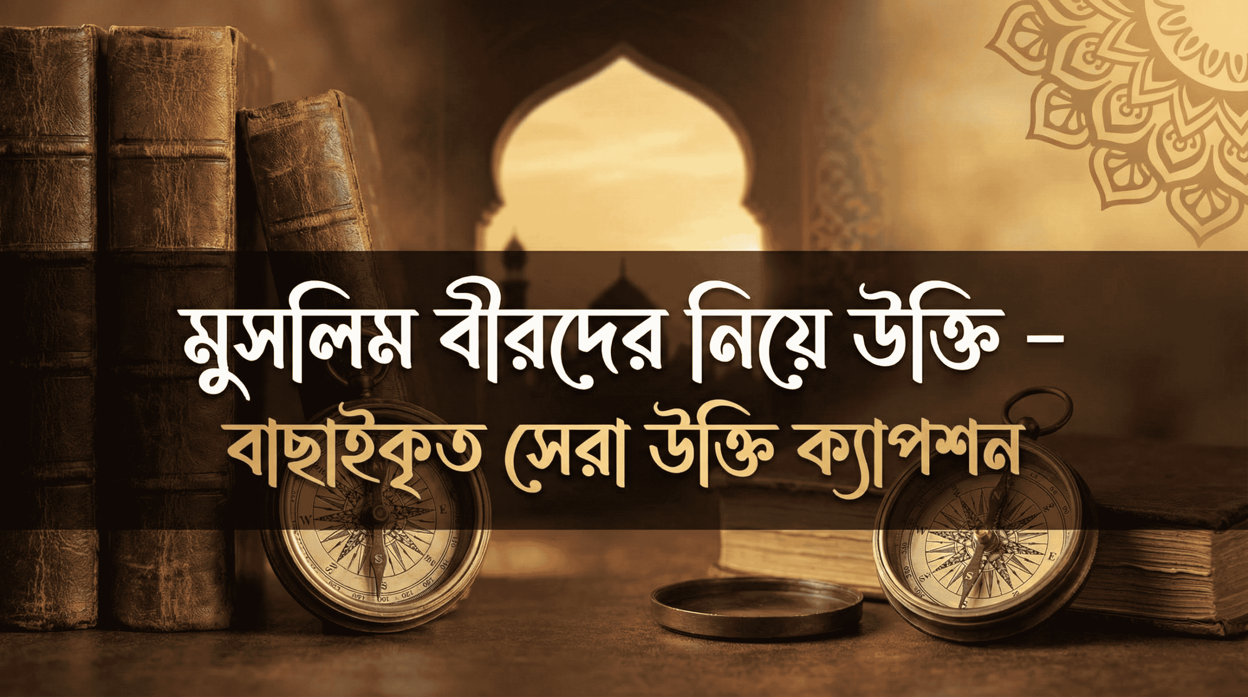 মুসলিম বীরদের নিয়ে উক্তি – বাছাইকৃত সেরা উক্তি ক্যাপশন.png