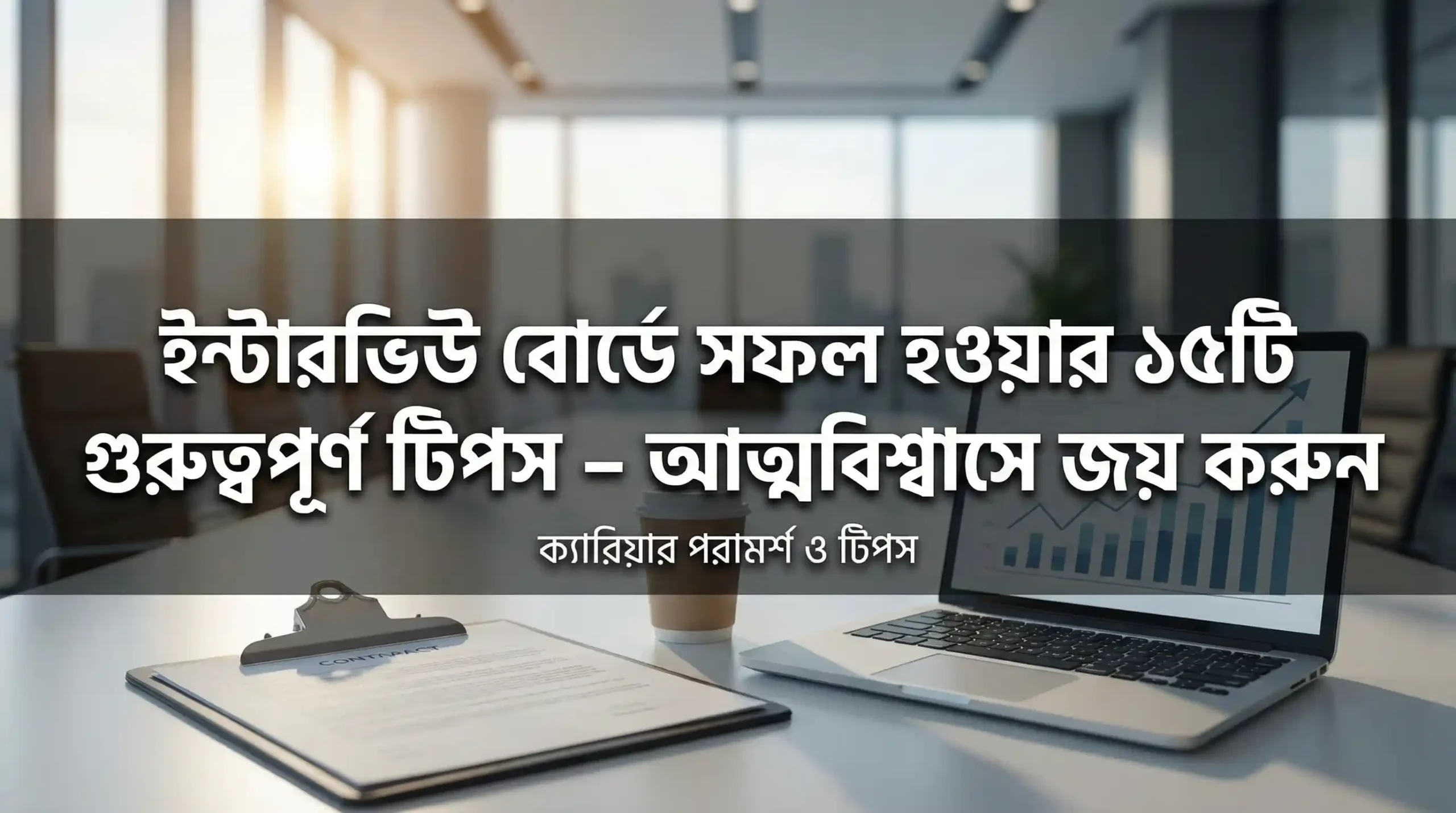 ইন্টারভিউ বোর্ডে সফল হওয়ার টি গুরুত্বপূর্ণ টিপস – আত্মবিশ্বাসে জয় করুন