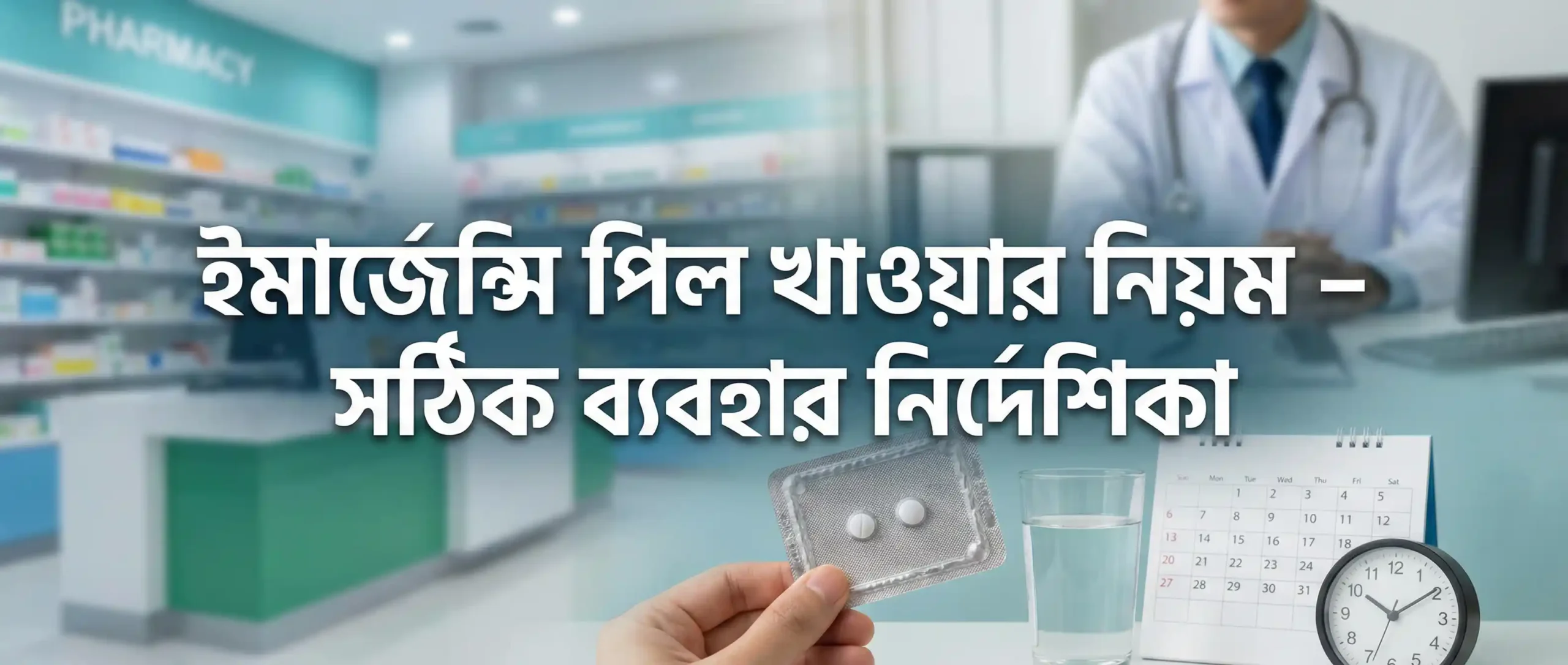 ইমার্জেন্সি পিল খাওয়ার নিয়ম – সঠিক ব্যবহার নির্দেশিকা