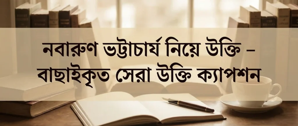 নবারুণ ভট্টাচার্য নিয়ে উক্তি – বাছাইকৃত সেরা উক্তি ক্যাপশন