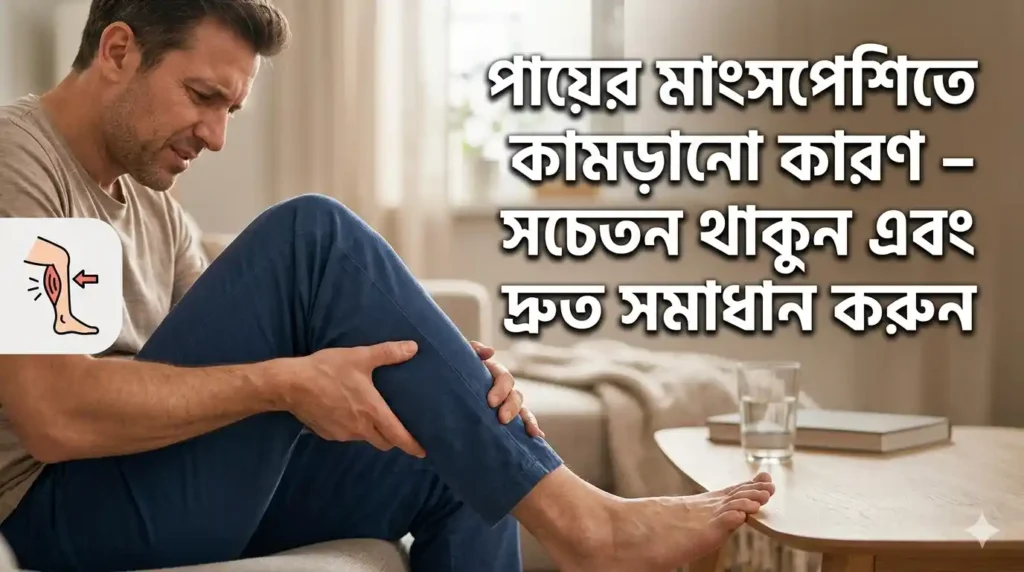 পায়ের মাংসপেশিতে কামড়ানো কারণ – সচেতন থাকুন এবং দ্রুত সমাধান করুন