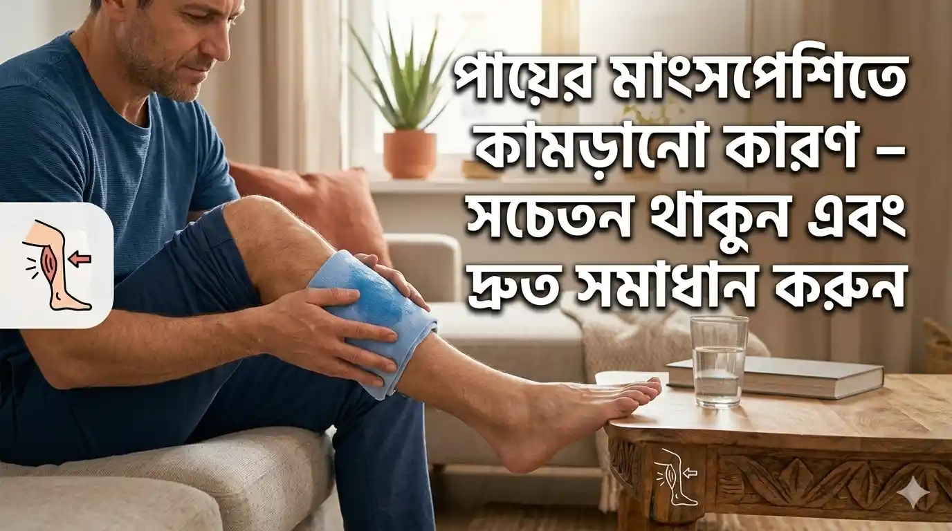পায়ের মাংসপেশিতে কামড়ানো কারণ – সচেতন থাকুন এবং দ্রুত সমাধান করুন