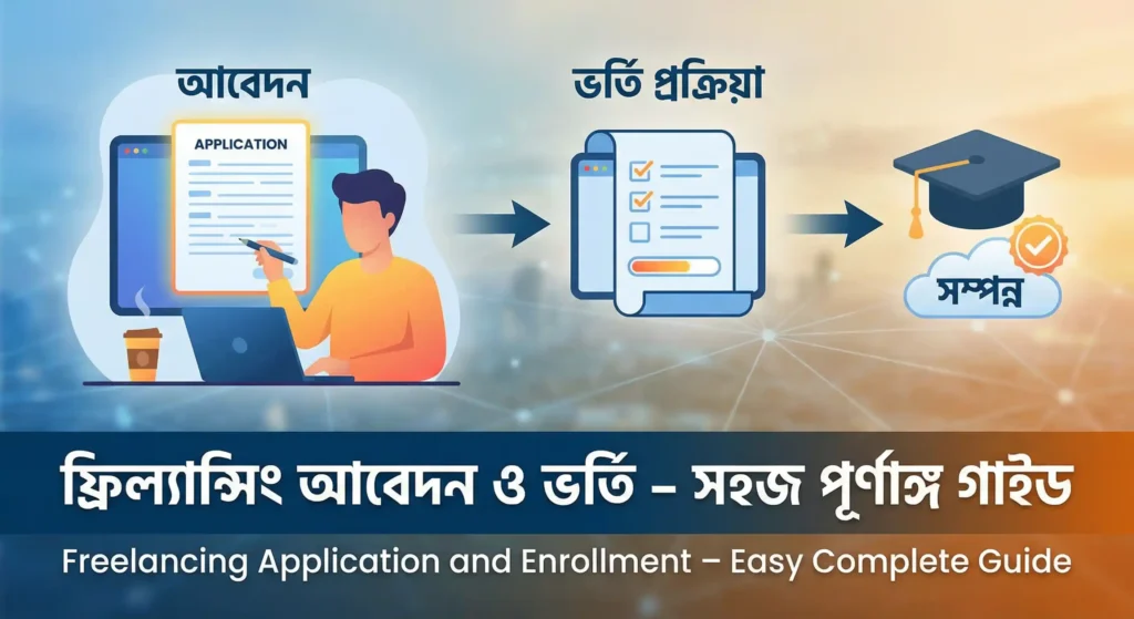 ফ্রিল্যান্সিং আবেদন ও ভর্তি – সহজ পূর্ণাঙ্গ গাইড