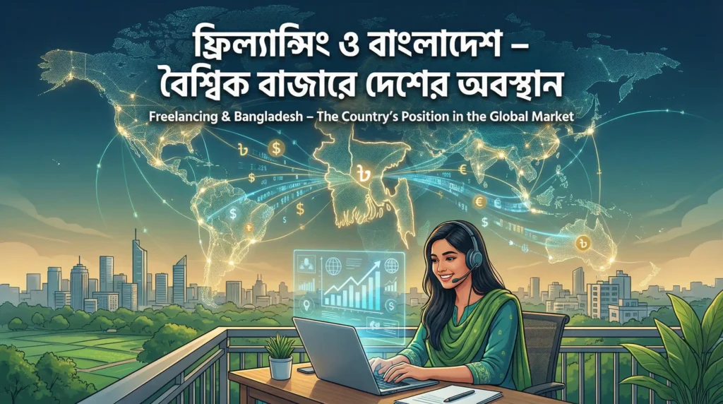 ফ্রিল্যান্সিং ও বাংলাদেশ – বৈশ্বিক বাজারে দেশের অবস্থান ফ্রিল্যান্সিং ও বাংলাদেশ – বৈশ্বিক বাজারে দেশের অবস্থান