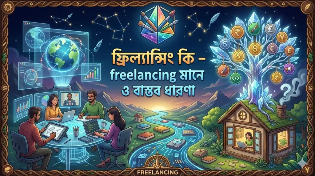 ফ্রিল্যান্সিং কি – Freelancing মানে কি ও বাস্তব ধারণা