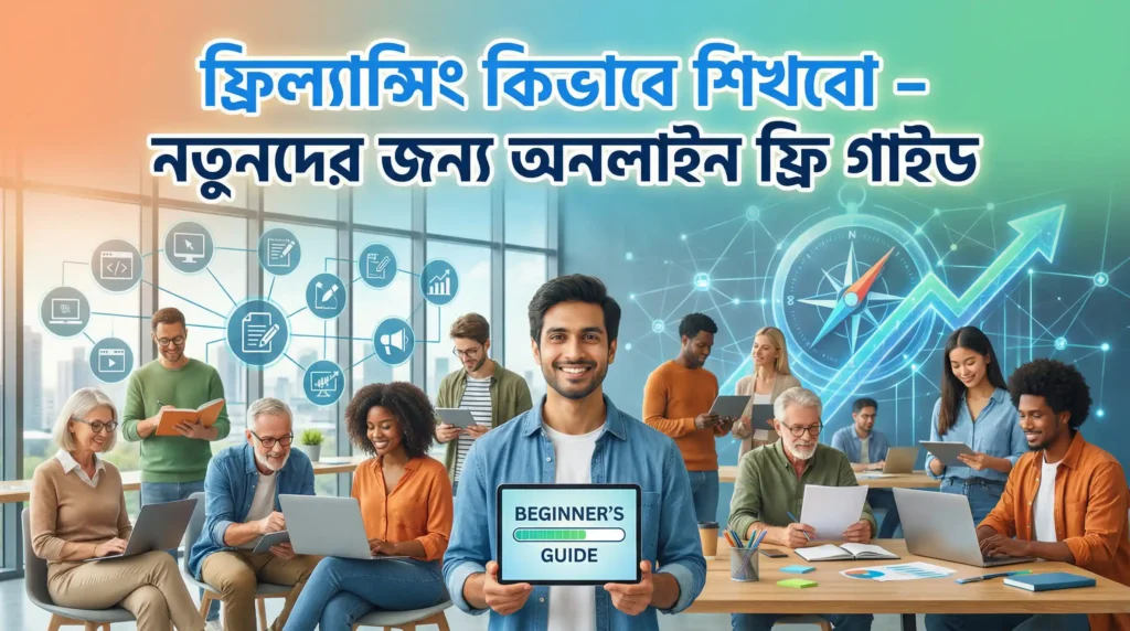 ফ্রিল্যান্সিং কিভাবে শিখবো – নতুনদের জন্য অনলাইন ফ্রি গাইড
