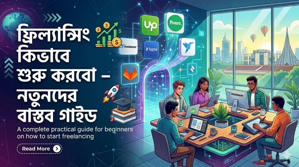 ফ্রিল্যান্সিং কিভাবে শুরু করবো – নতুনদের বাস্তব গাইড