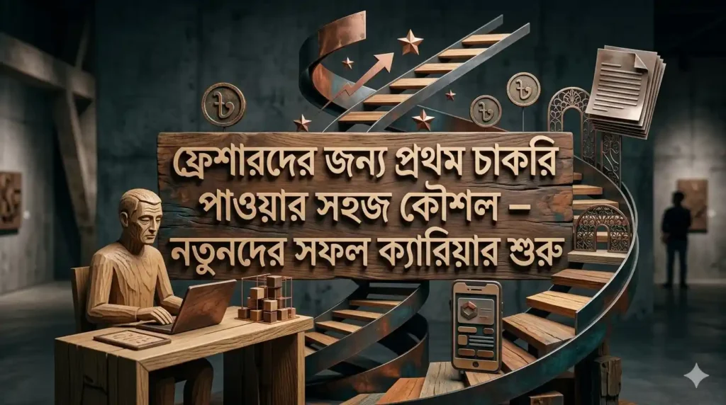 ফ্রেশারদের জন্য প্রথম চাকরি পাওয়ার সহজ কৌশল – নতুনদের সফল ক্যারিয়ার শুরু