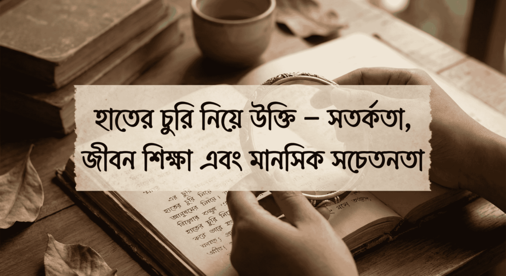 হাতের চুরি নিয়ে উক্তি – সতর্কতা জীবন শিক্ষা এবং মানসিক সচেতনতা.png